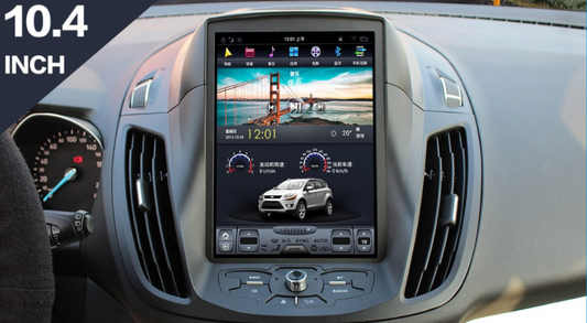 [ G6 octa-core ] 10.4" Vertical Screen Android 13 Fast Boot Navi Radio for Ford Escape Kuga 2013 - 2017-Phoenix Automotive