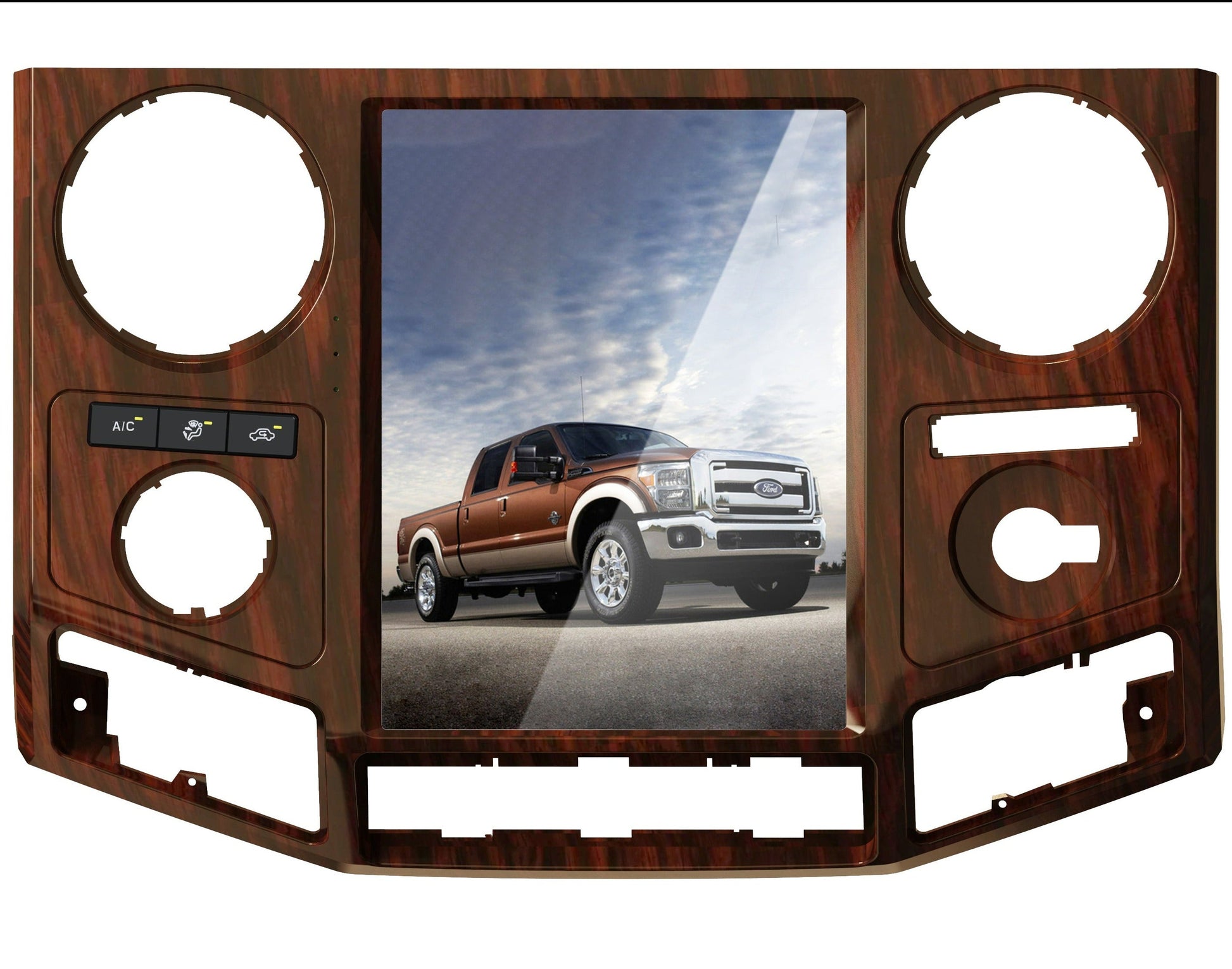 [Open Box] 12.1 inch Android 13/14 Vertical Screen Navigation Radio for Ford F-250 F-350 Super Duty trucks 2008 - 2016-Phoenix Automotive