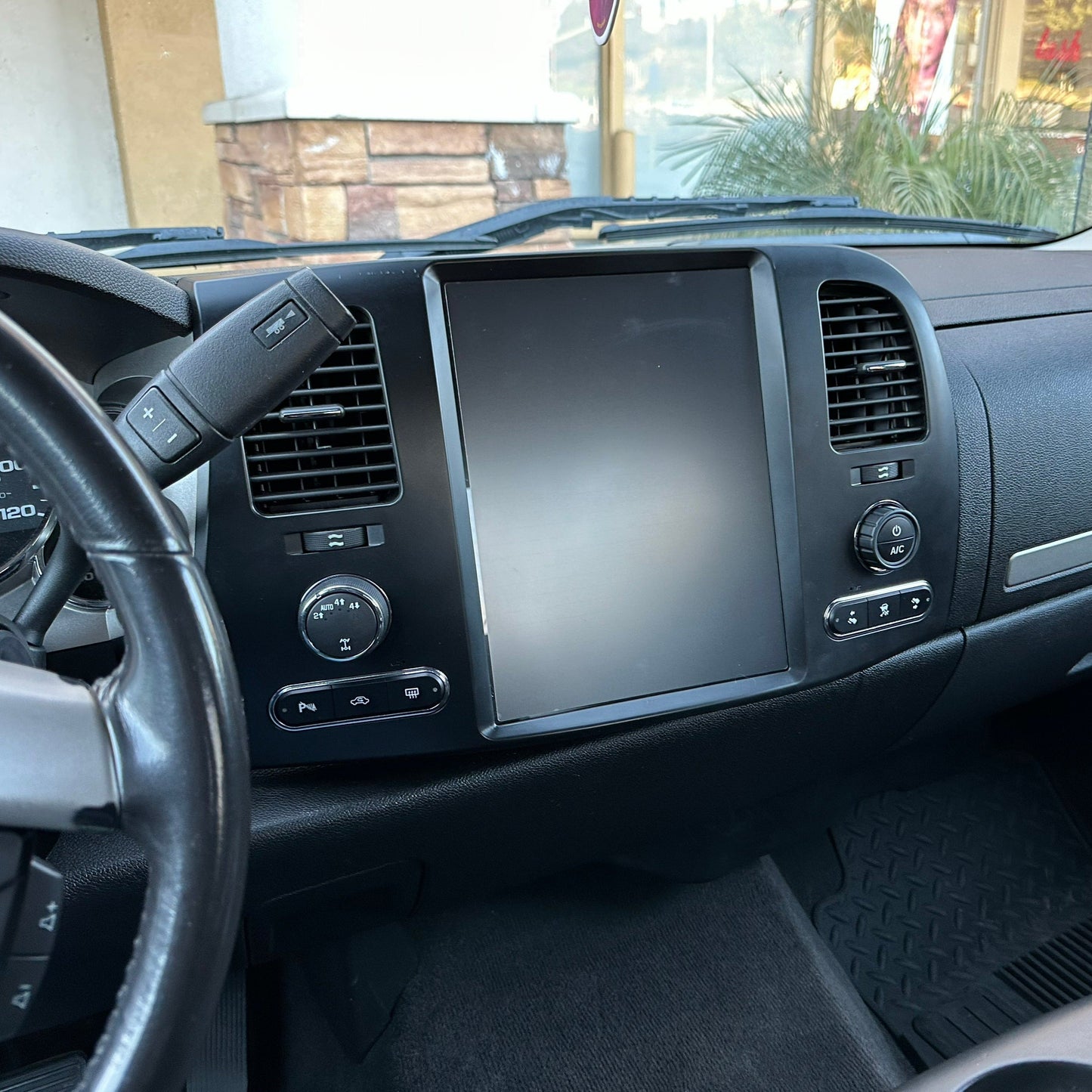 12.1” Android 10/13/14 fast boot Vertical Screen Navigation Radio for Chevrolet Silverado GMC Sierra 2007 - 2013-Phoenix Automotive