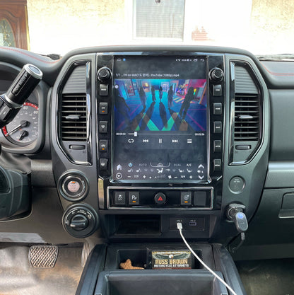 [Open Box] 13” Android 13 Vertical Screen Navigation Radio for Nissan Titan (XD) 2020 - 2025-Phoenix Automotive