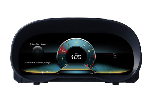 12.3 inch LCD Screen Digital Cluster Gauge for Mercedes-Benz Vito 2024 Speedometer Replacement Dashboard Instrument Cluster Digital Display Panel-Phoenix Automotive