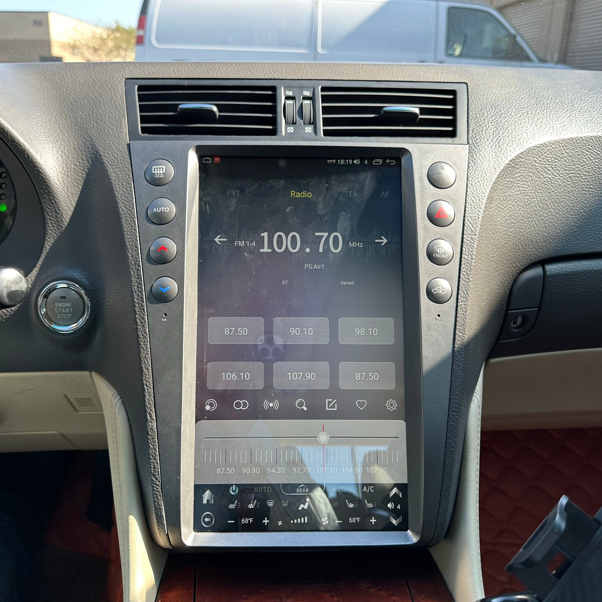 13.6" Vertical Screen Android 13 Fast boot Navigation Radio for Lexus GS 300 350 430 450h 460 2005 - 2011-Phoenix Automotive