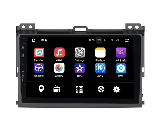 8" Octa-core Quad-core Android Navigation Radio for Toyota Prado 2004 - 2009-Phoenix Automotive