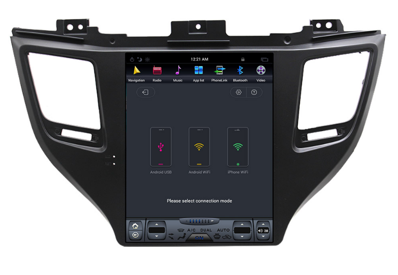 [open box] [ G6 octa-core ] 10.4" Vertical Screen Android 11 Fast Boot Navigation Radio for Hyundai Tucson 2016 - 2018-Phoenix Automotive
