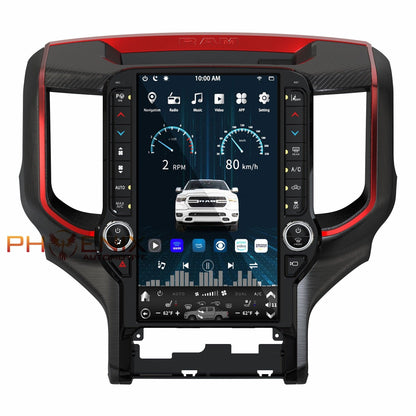 [Open box] 13.6” Android 12 Vertical Screen Navigation Radio for Dodge Ram 2019- 2024-Phoenix Automotive