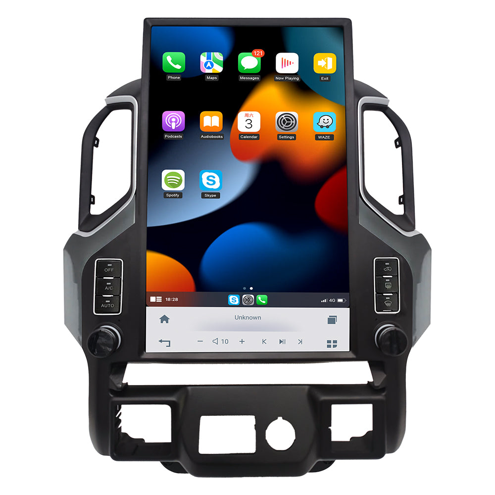 [Open Box] 17" Vertical Screen Android 13 Fast boot Navigation Radio for GMC sierra 2019-2021 Chevrolet Silverado 2019-2021-Phoenix Automotive