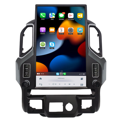 17" Vertical Screen Android 14 Fast boot Navigation Radio for GMC sierra 2019-2021 Chevrolet Silverado 2019-2021-Phoenix Automotive