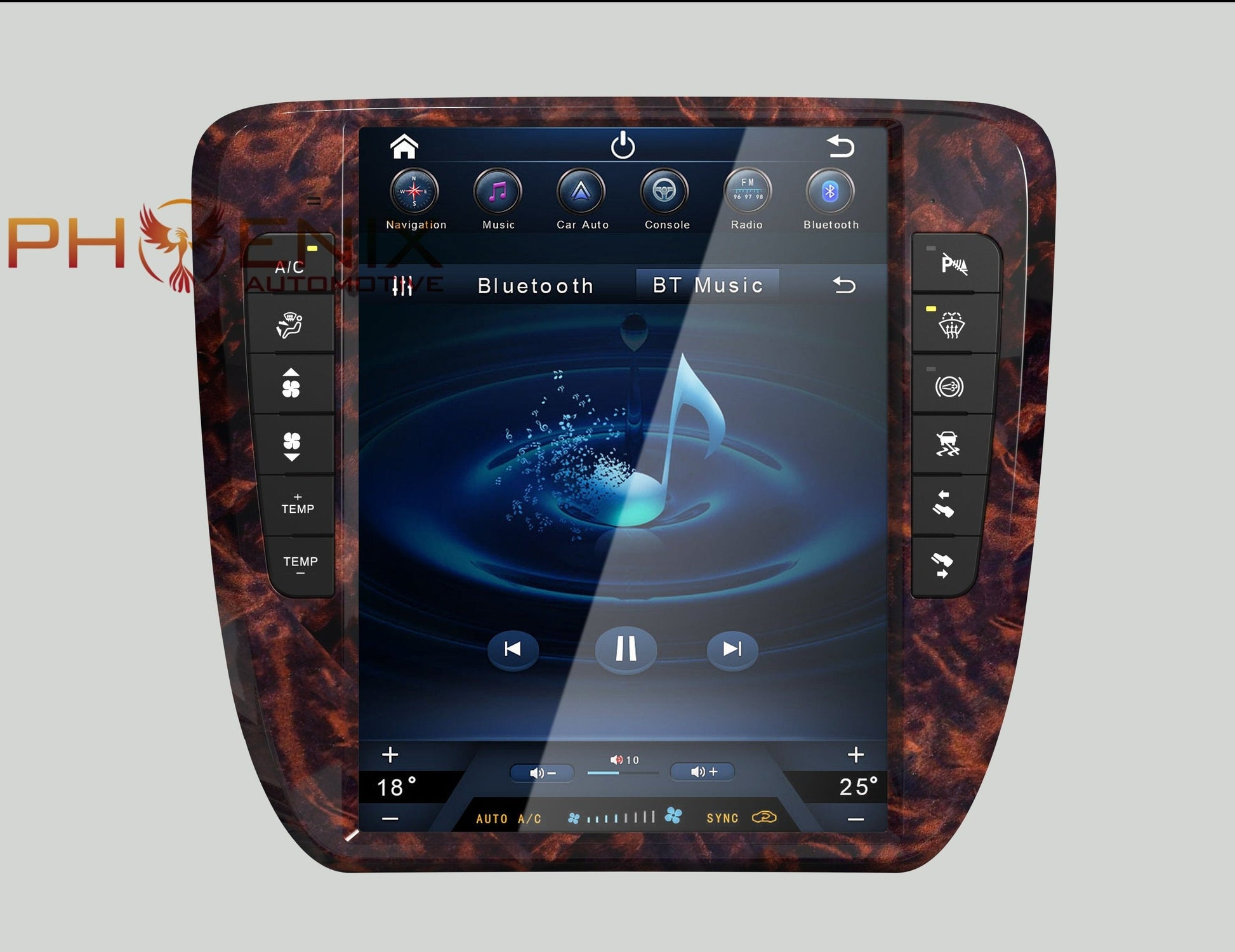 [NEW] 13" Android 13/14 Navigation Radio for Chevrolet Silverado Tahoe Suburban GMC Yukon Sierra Avalanche 2007 - 2014-Phoenix Automotive