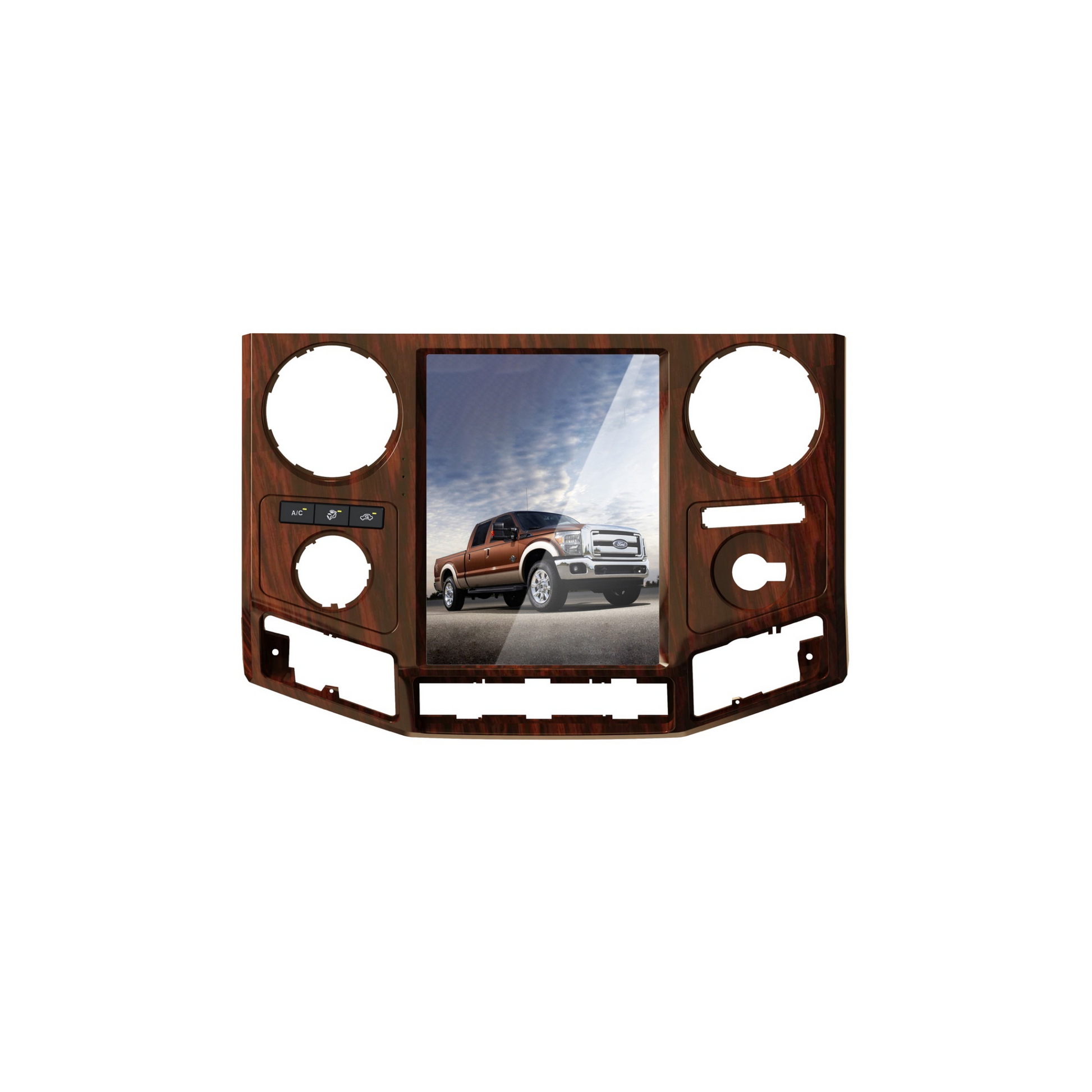 12.1 inch Android 13/14 Vertical Screen Navigation Radio for Ford F-250 F-350 Super Duty trucks 2008 - 2016-Phoenix Automotive