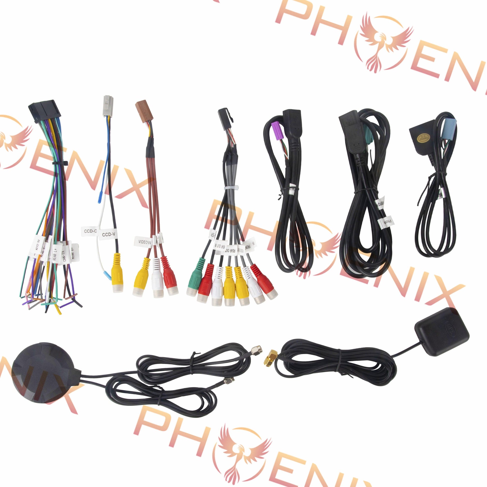 [open box] 13.3" Android 10.0 Universal double din Navigation Radio with Motorized rotatable screen-Phoenix Automotive