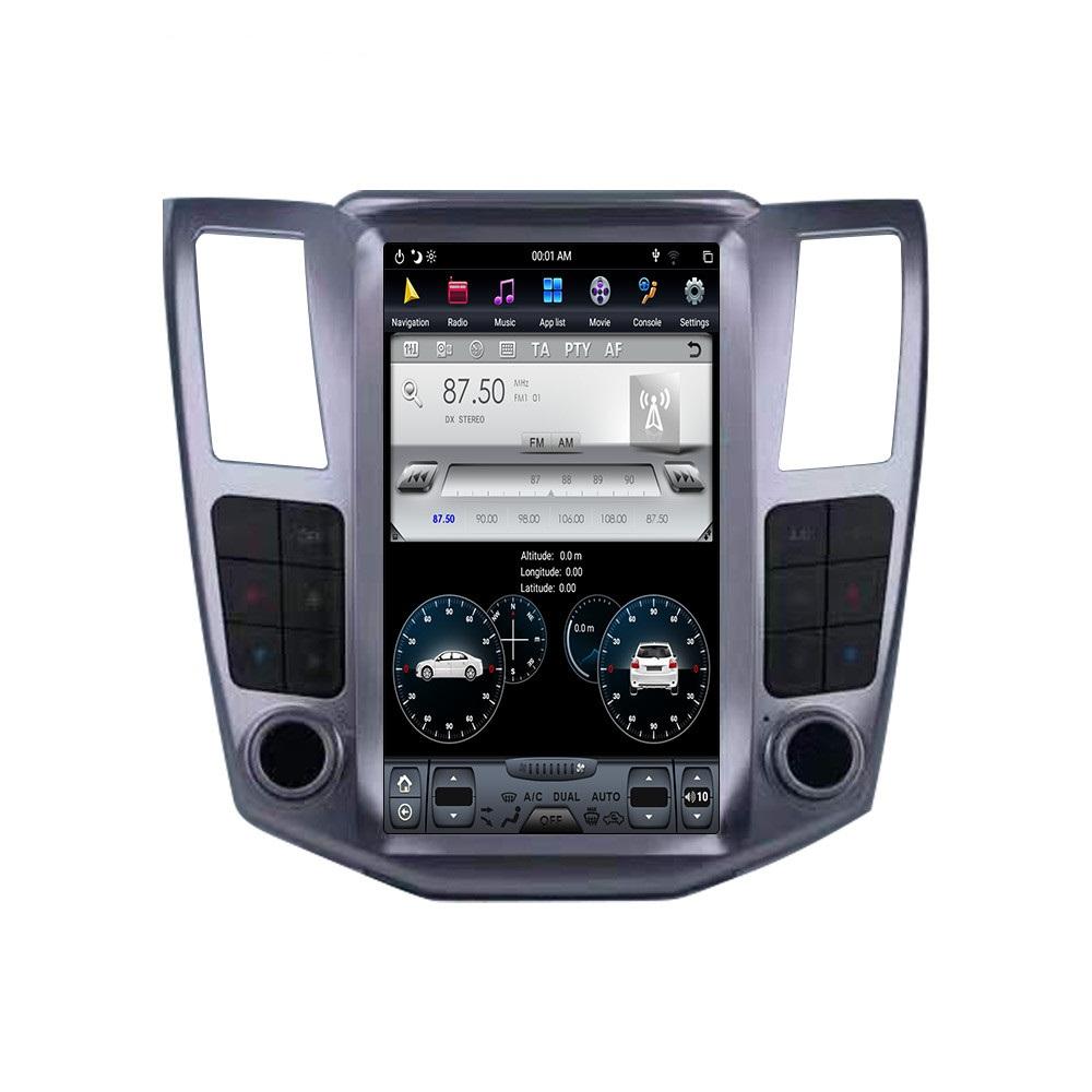 [ G6 octa-core ] 11.8" Vertical Screen Android 13 Fast boot Navigation Radio for Lexus RX RX300 RX330 RX350 RX400h 2003 - 2008-Phoenix Automotive