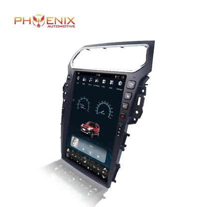 14.5” Android 14 fast boot Vertical Screen Navigation Radio for Ford Explorer 2011-2019-Phoenix Automotive