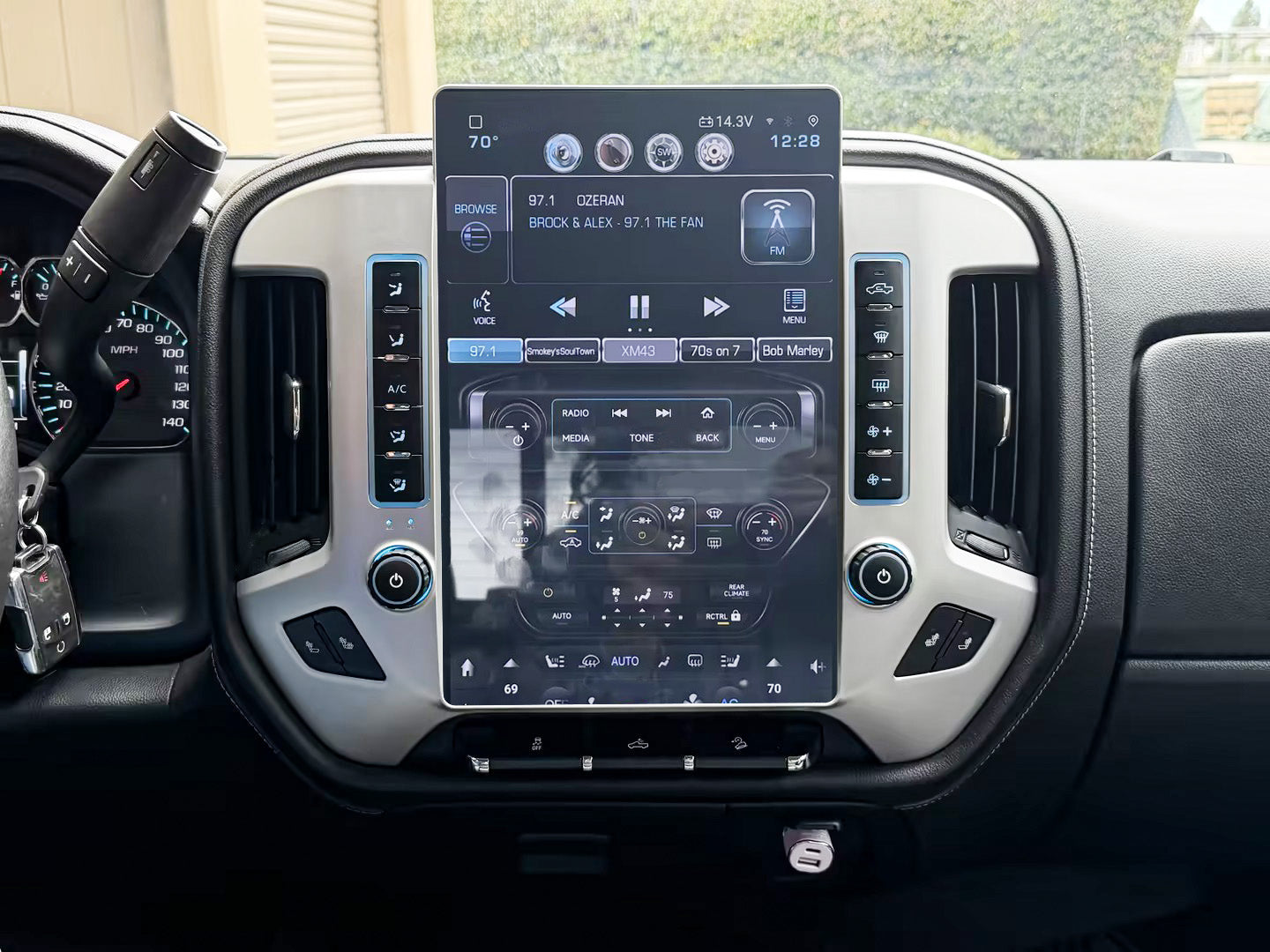 [Special Edition] 12.1/14.5" Android 13/14 Fast boot Navi Radio for Chevy Silverado GMC SIERRA 2014 - 2019
