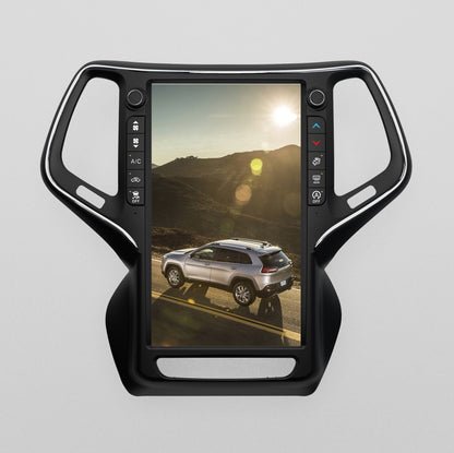 13.6" Vertical Screen Android 13/14 Fast boot Navigation Radio for Jeep Cherokee 2014 - 2021-Phoenix Automotive
