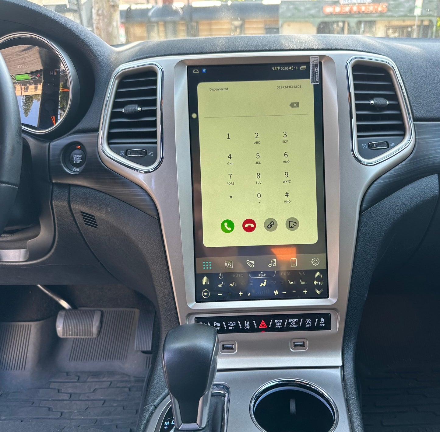 [ Hot-Sale] 13.6" Vertical Screen Android 13/14 Fast boot Navigation Radio for Jeep Grand Cherokee 2011 - 2022-Phoenix Automotive