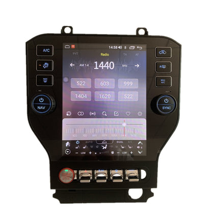 10.4” Android 13/14 fast boot Vertical Screen Navigation Radio for Ford Mustang 2015 - 2023-Phoenix Automotive