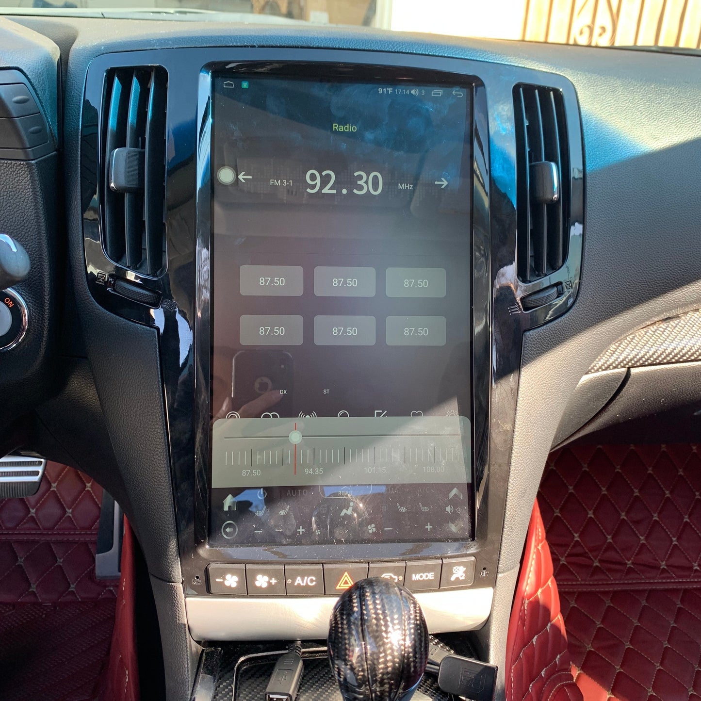 [Open box] 13.6" Vertical Screen Android 10/12 Fast boot Navigation Receiver for Infiniti G25 G35 G37 Q40 Q60 2007 - 2015-Phoenix Automotive