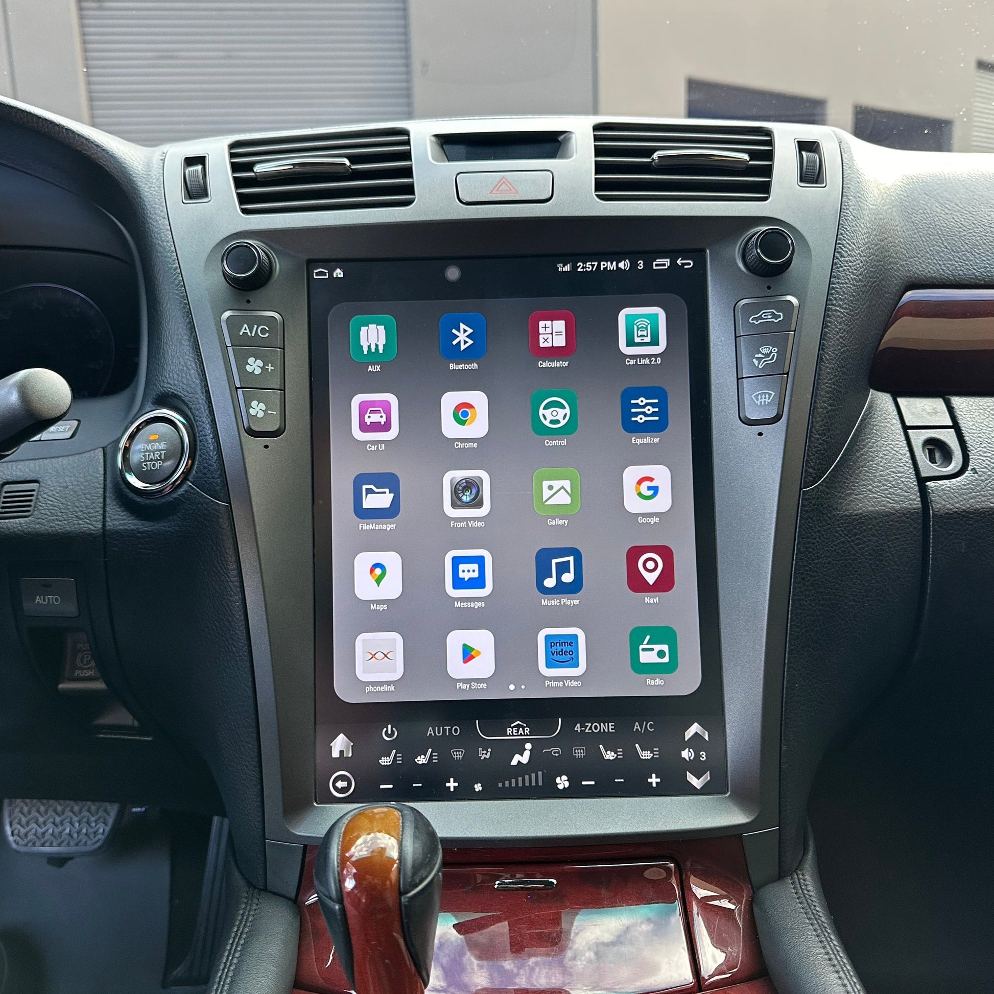 13" Vertical Screen Android 13/14 Fast boot Navi Radio For Lexus LS 460 600 600h 2007 - 2012-Phoenix Automotive