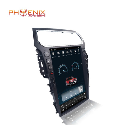 14.5” Android 14 fast boot Vertical Screen Navigation Radio for Ford Explorer 2011-2019-Phoenix Automotive