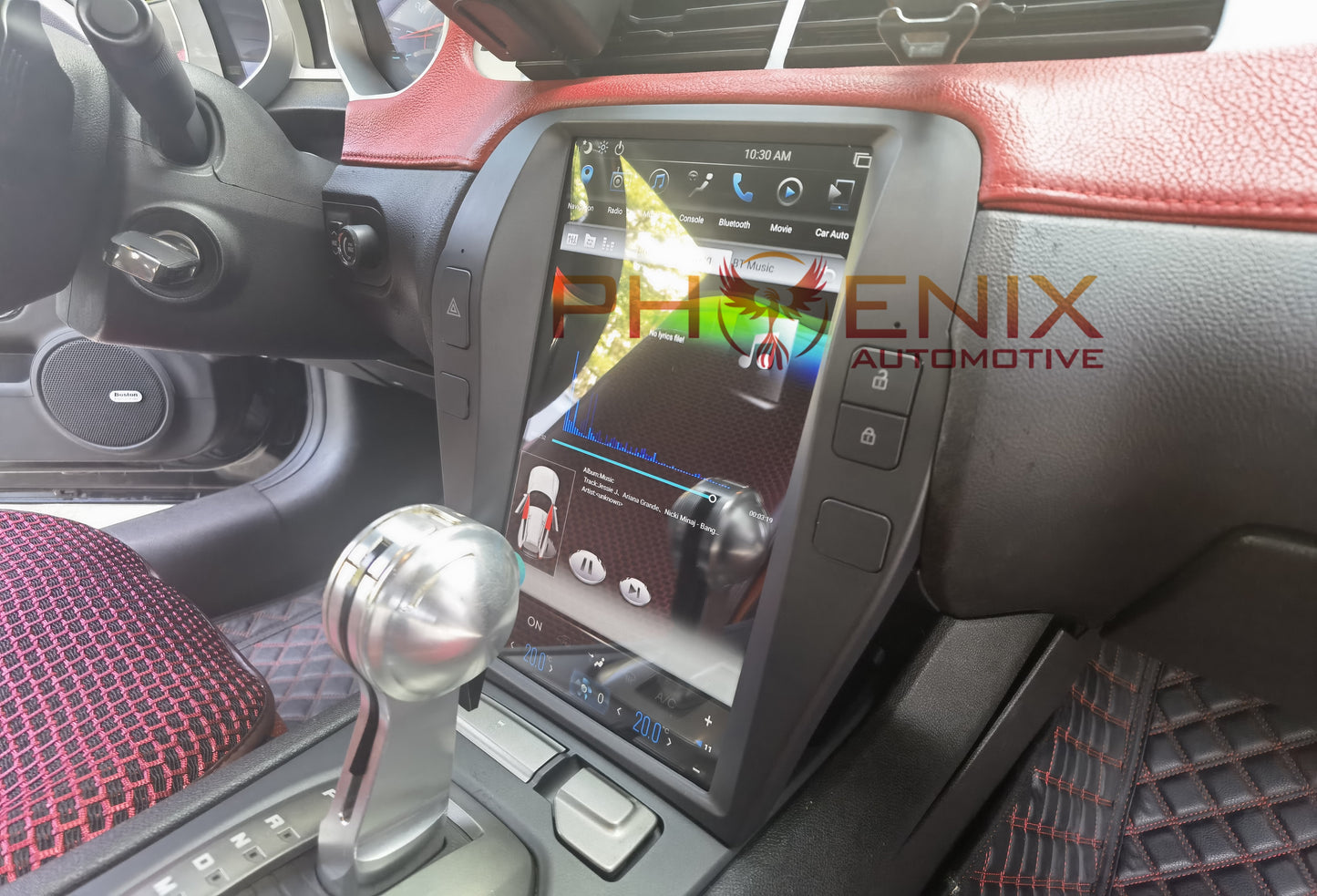 [open box] [ PX6 SIX-CORE ] 11.8" Vertical Screen Android 9.0 Navigation Radio for Chevrolet Camaro 2010 - 2015-Phoenix Automotive