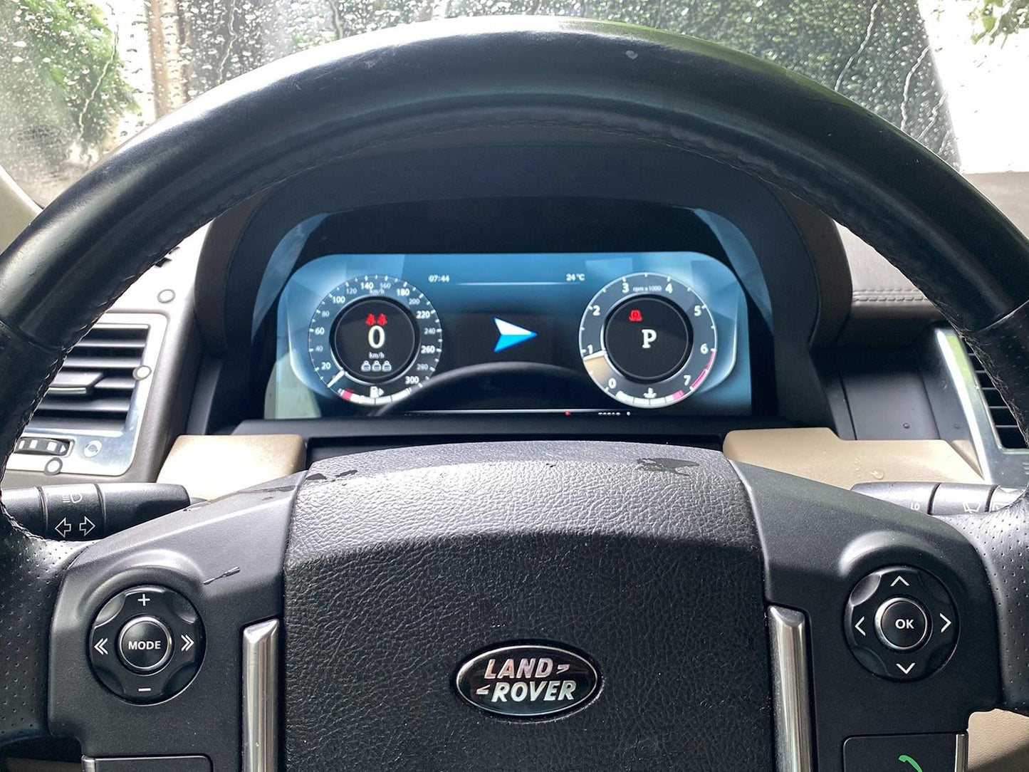 12.3 inch LCD Screen Digital Cluster Gauge for Land Rover 2010-2013 Range Rover Sport/Discovery 4 Speedometer Replacement Dashboard Instrument Cluster Digital Display Panel-Phoenix Automotive