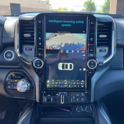 [Open box] 13.6” Android 12 Vertical Screen Navigation Radio for Dodge Ram 2019- 2024-Phoenix Automotive