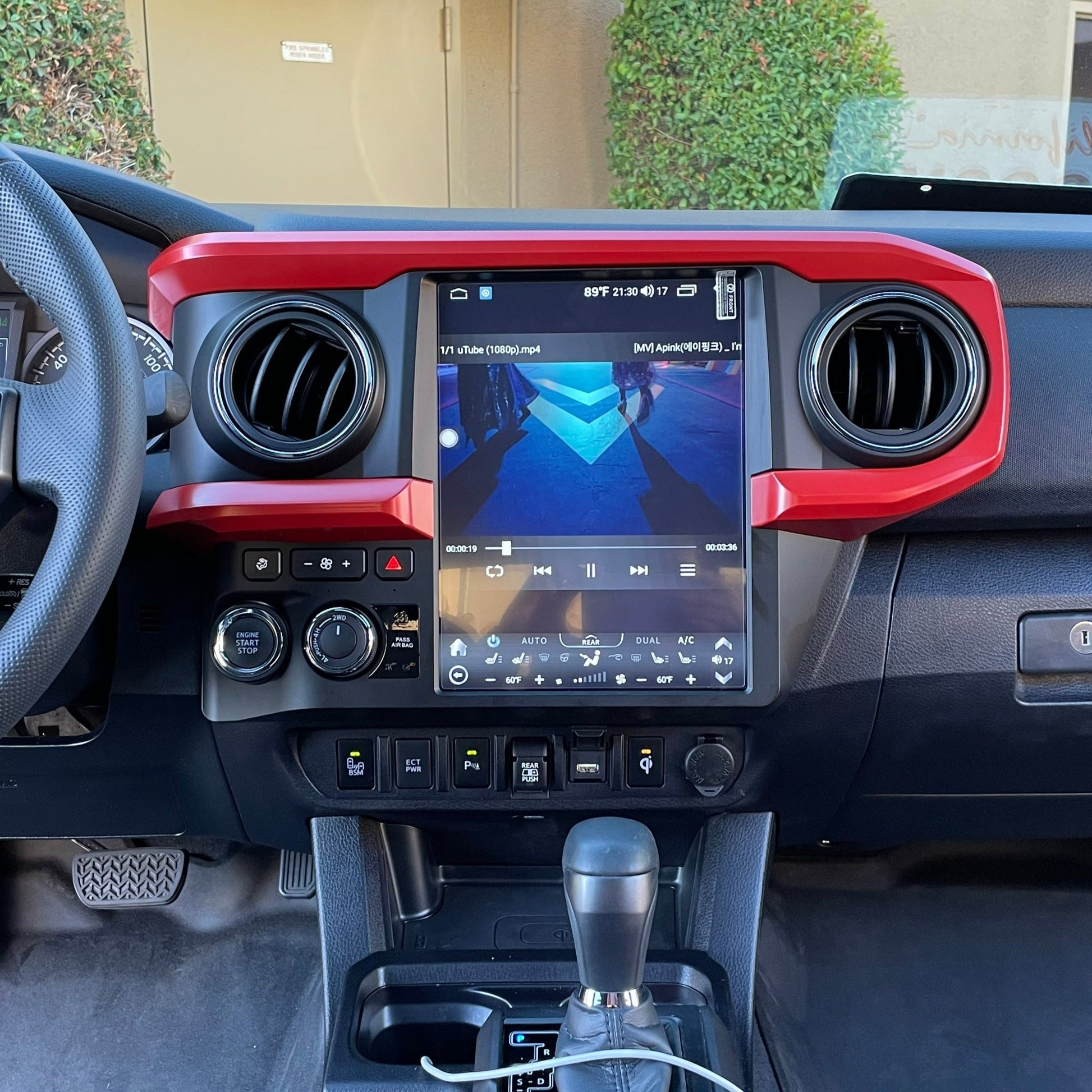 12.1” Android 13/14 fast boot Vertical Screen Navigation Radio for Toyota Tacoma 2016 - 2023-Phoenix Automotive