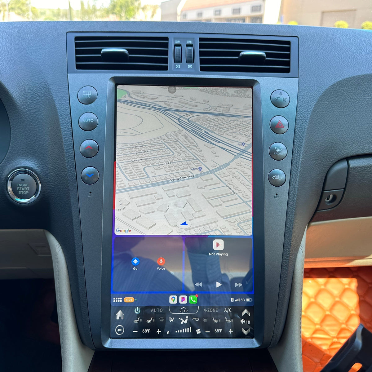 [Open Box] 13.6" Vertical Screen Android 12/13 Fast boot Navigation Radio for Lexus GS 300 350 430 450h 460 2005 - 2011-Phoenix Automotive