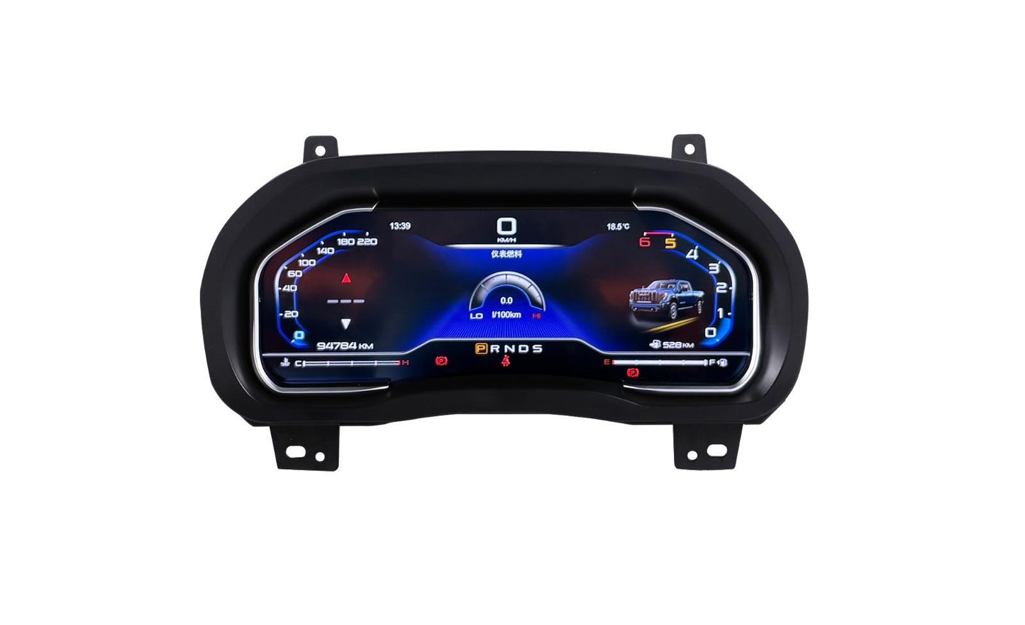 12.3 inch LCD Screen Digital Cluster Gauge for Chevrolet Silverado 2014-2018 Speedometer Replacement Dashboard Instrument Cluster Digital Display Panel-Phoenix Automotive