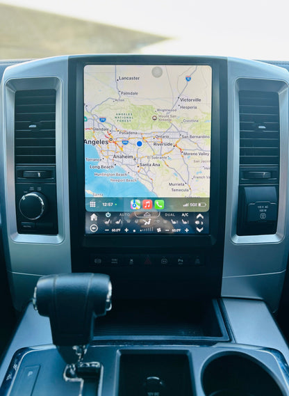 12.1“ / 13" Android 13/14 Fast boot Vertical Screen Navi Radio for Dodge Ram 2009 - 2018-Phoenix Automotive