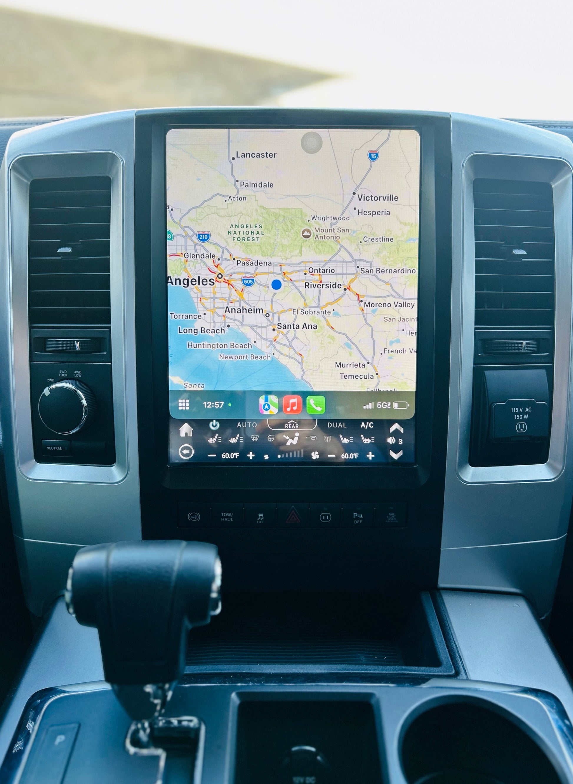 12.1“ or 13" Android 13/14 Fast boot Vertical Screen Navi Radio for Dodge Ram 2009 - 2018-Phoenix Automotive