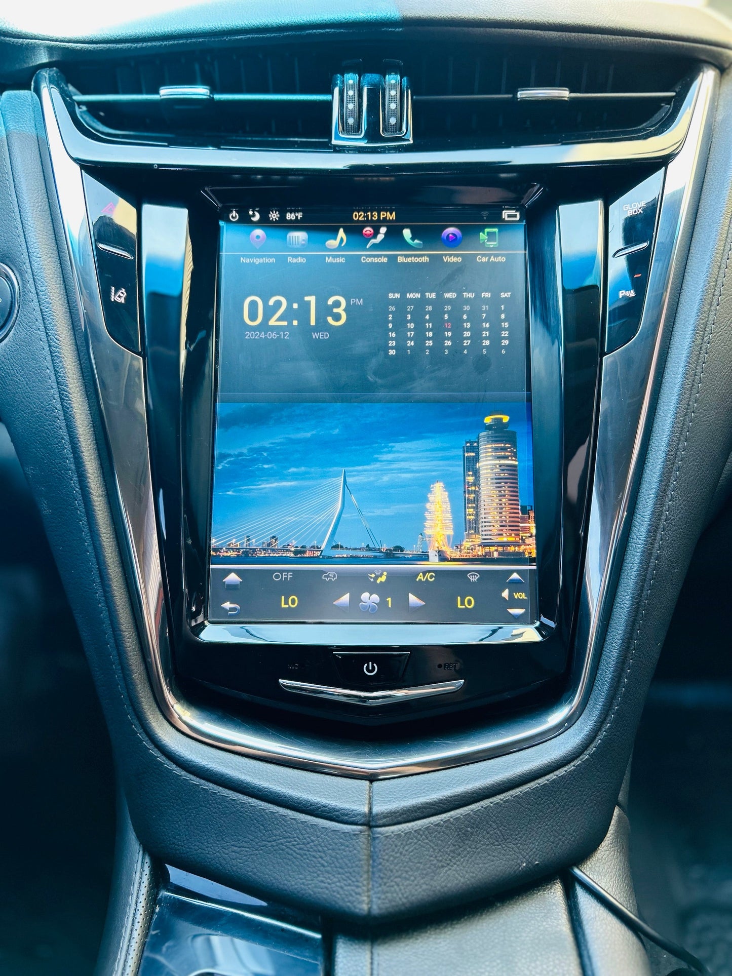 10.4" Android 14 Fast boot Vertical Screen Navi Radio for Cadillac ATS CTS XTS SRX Escalade 2013 - 2019-Phoenix Automotive