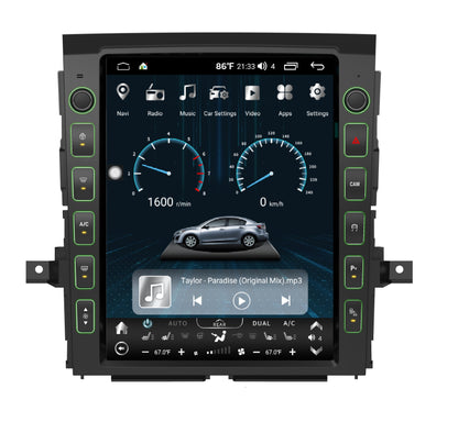 [ New ] 13” Android 13/14 Vertical Screen Navigation Radio for Nissan Titan (XD) 2016 - 2019-Phoenix Automotive