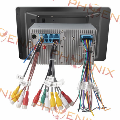 [open box] 13.3" Android 10.0 Universal double din Navigation Radio with Motorized rotatable screen-Phoenix Automotive