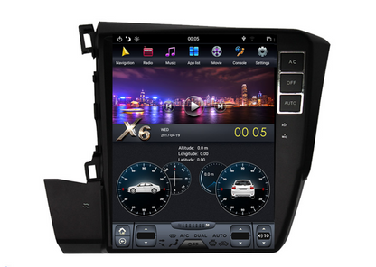 [ G6 octa-core ] 10.4" Vertical Screen Android 13 Fast boot Navigation Radio for Honda Civic 2012-Phoenix Automotive