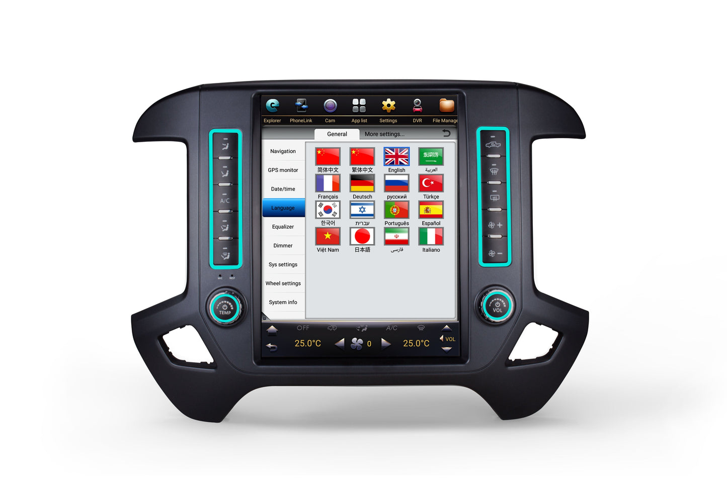 [Open box] [PX6 SIX-CORE] [Special Edition] 12.1" Android 9 Fast boot Navi Radio for Chevy Silverado GMC SIERRA 2014 - 2019-Phoenix Automotive