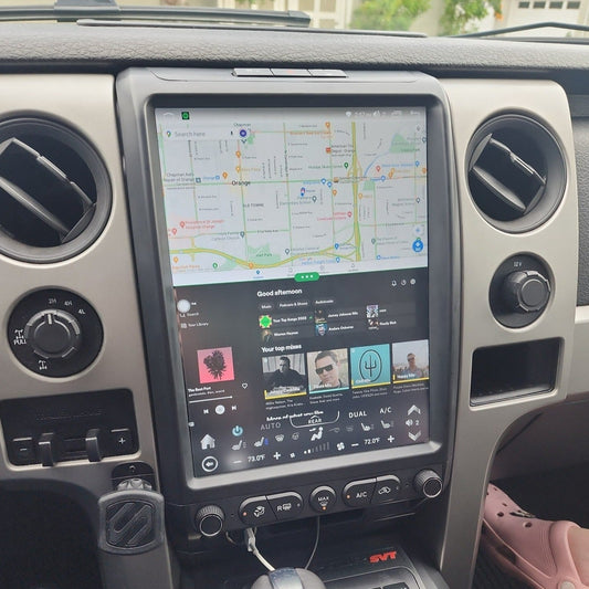 [New] 13/14.5” Android 13/14 Vertical Screen Navigation Radio for Ford F-150 2009 - 2014-Phoenix Automotive
