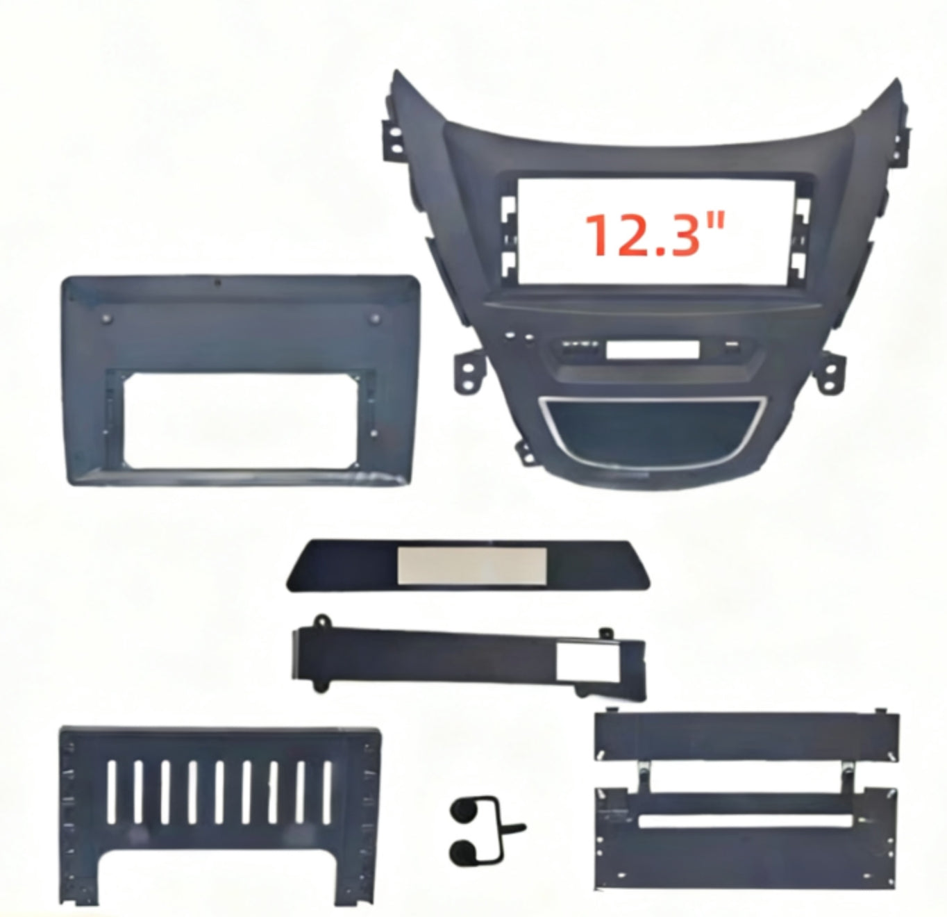 12.3 Inch Android 14 Universal Car Radio Stereo Android Auto Carplay for Hyundai Elantra 2014-2017-Phoenix Automotive