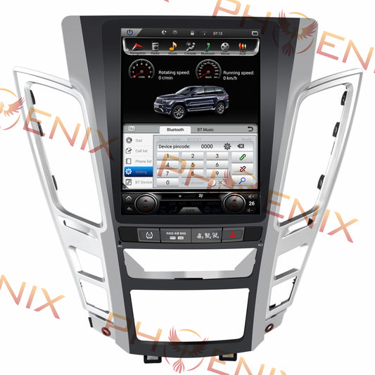 10.4" ANDROID 13 Fast Boot Vertical Screen Navi Radio for Cadillac CTS 2008 - 2013 CTS-V 2009 - 2014-Phoenix Automotive