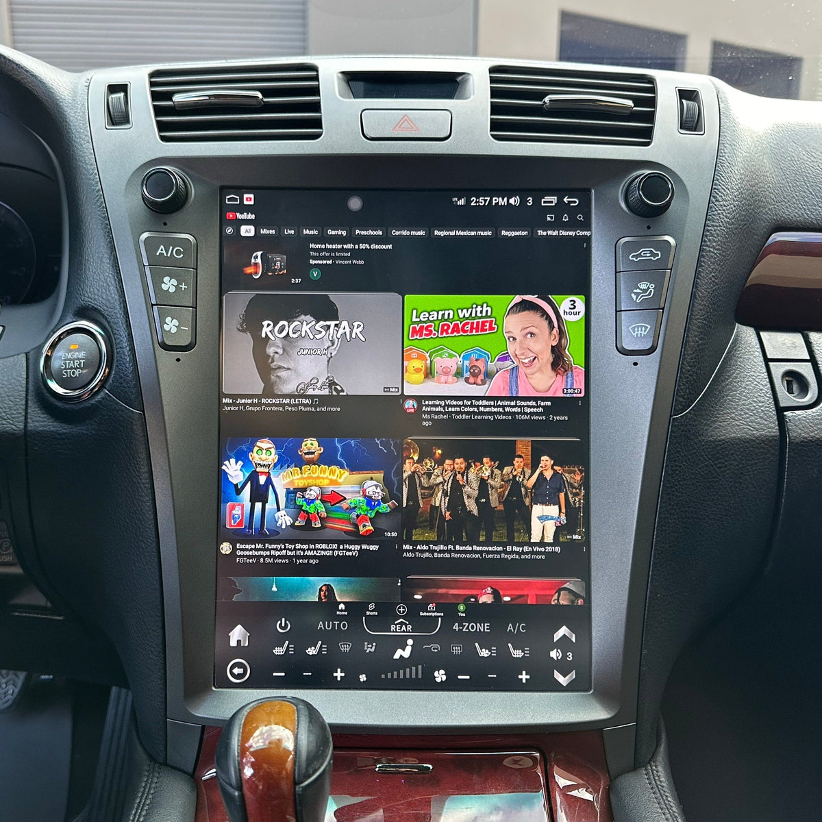 [Open box] 13" Vertical Screen Android 12/13 Fast boot Navi Radio For Lexus LS 460 600 600h 2007 - 2012-Phoenix Automotive