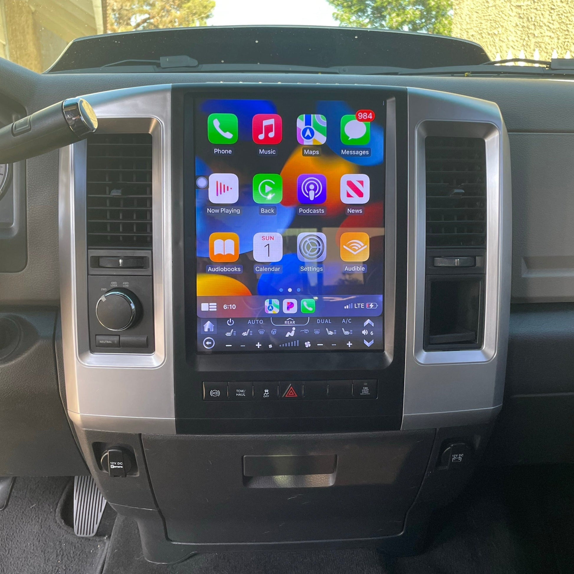12.1“ or 13" Android 13/14 Fast boot Vertical Screen Navi Radio for Dodge Ram 2009 - 2018-Phoenix Automotive