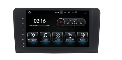 9" Octa-Core Android Navigation Radio for Mercedes-Benz ML164 GL 2006 - 2011-Phoenix Automotive