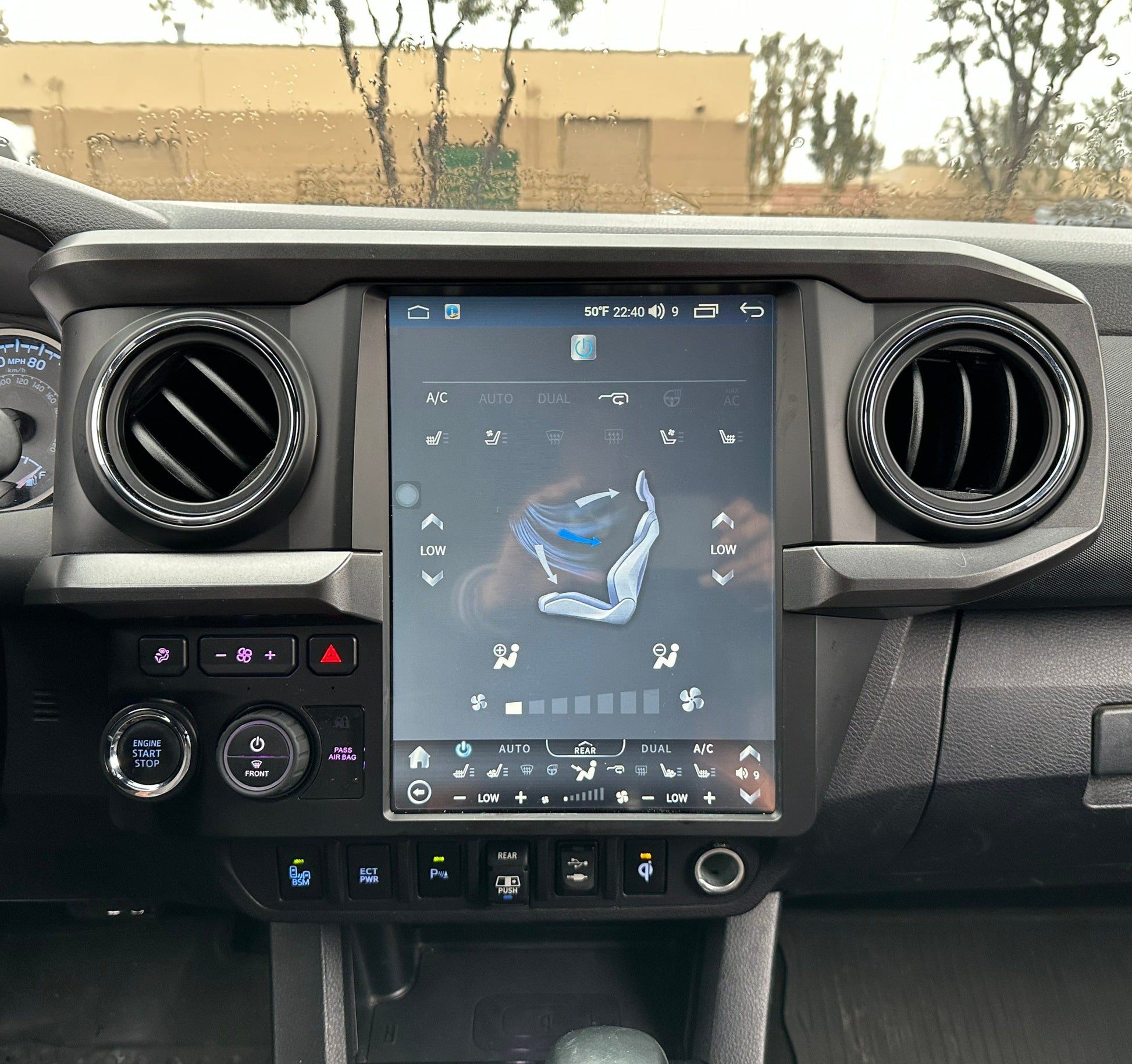 12.1” Android 13/14 fast boot Vertical Screen Navigation Radio for Toyota Tacoma 2016 - 2023-Phoenix Automotive