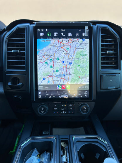 13” Android 13/14 Vertical Screen Navigation Radio for Ford F-150 F-250 F-350 F-450 F-550 2015-2020-Phoenix Automotive