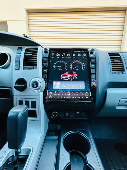 [open box] Qualcomm6125/SC7870 13" Android 13/14 Fast boot Vertical Screen Navigation Radio for Toyota Tundra 2007 - 2013 Sequoia 2008 - 2022-Phoenix Automotive