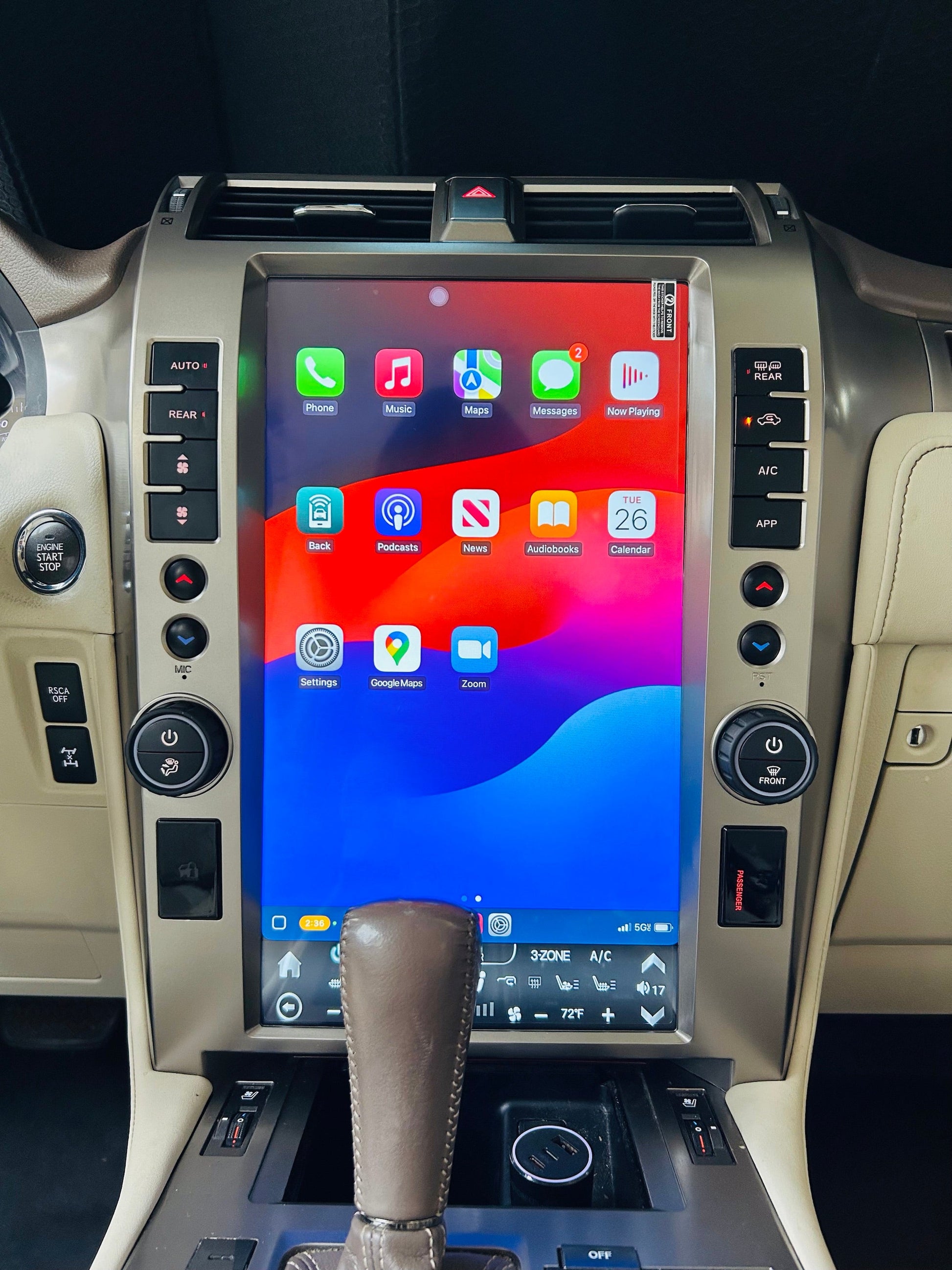 [Open Box]15.6" Android 12 Fast boot Navigation Radio for Lexus GX 400 GX 460 2010 - 2021-Phoenix Automotive