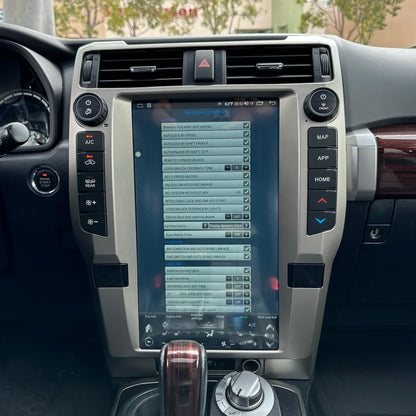16" Vertical Screen Android 13/14 fast boot Navi Radio for Toyota 4Runner 2010 - 2023-Phoenix Automotive