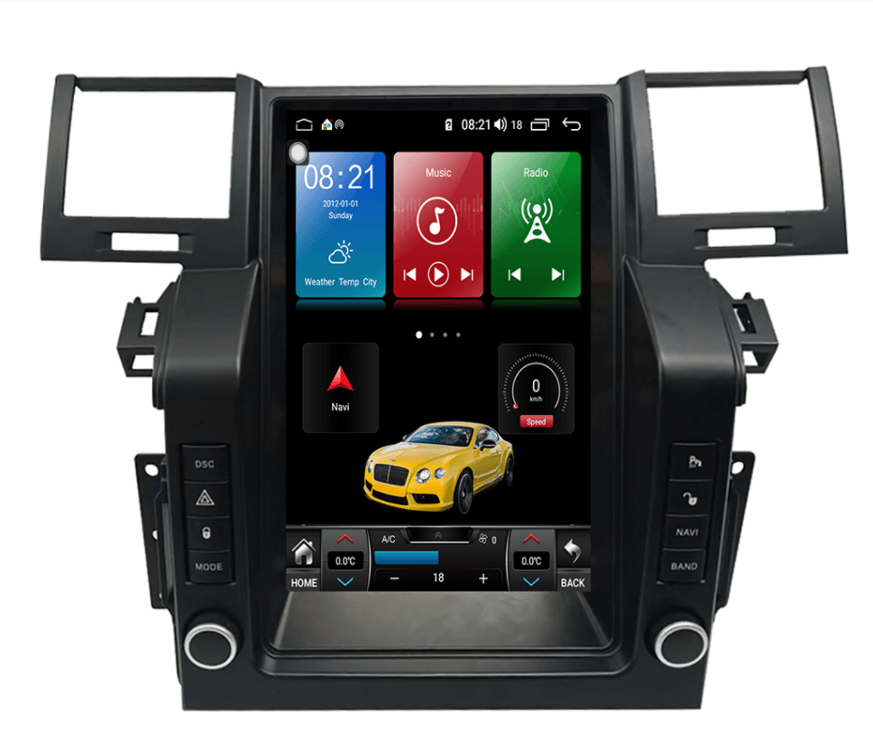 [open box] 12.1" Octa-Core Android 10/11 Navigation Radio for Land Rover Range Rover Sport 2005 - 2009-Phoenix Automotive
