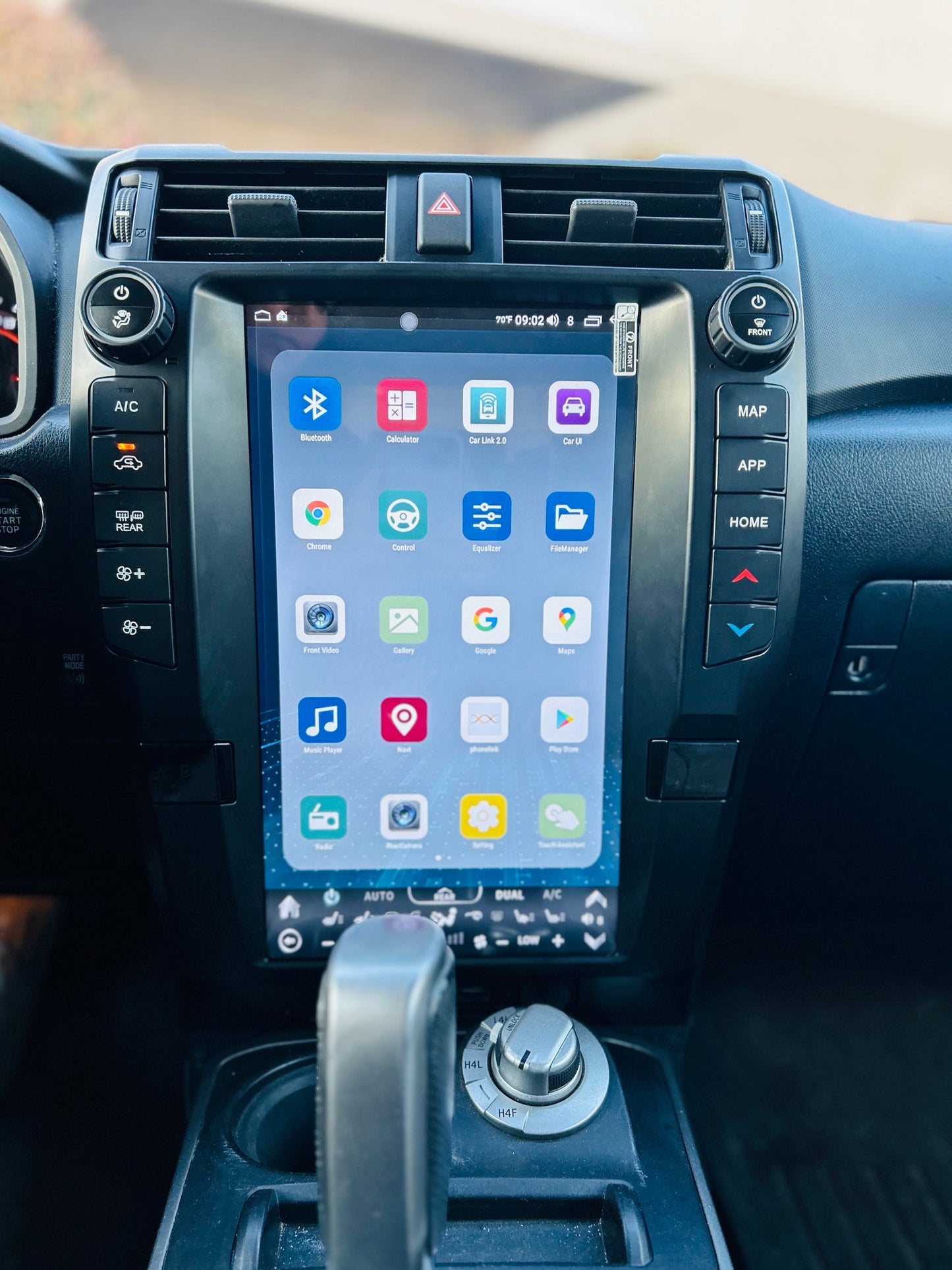 16" Vertical Screen Android 13/14 fast boot Navi Radio for Toyota 4Runner 2010 - 2023-Phoenix Automotive