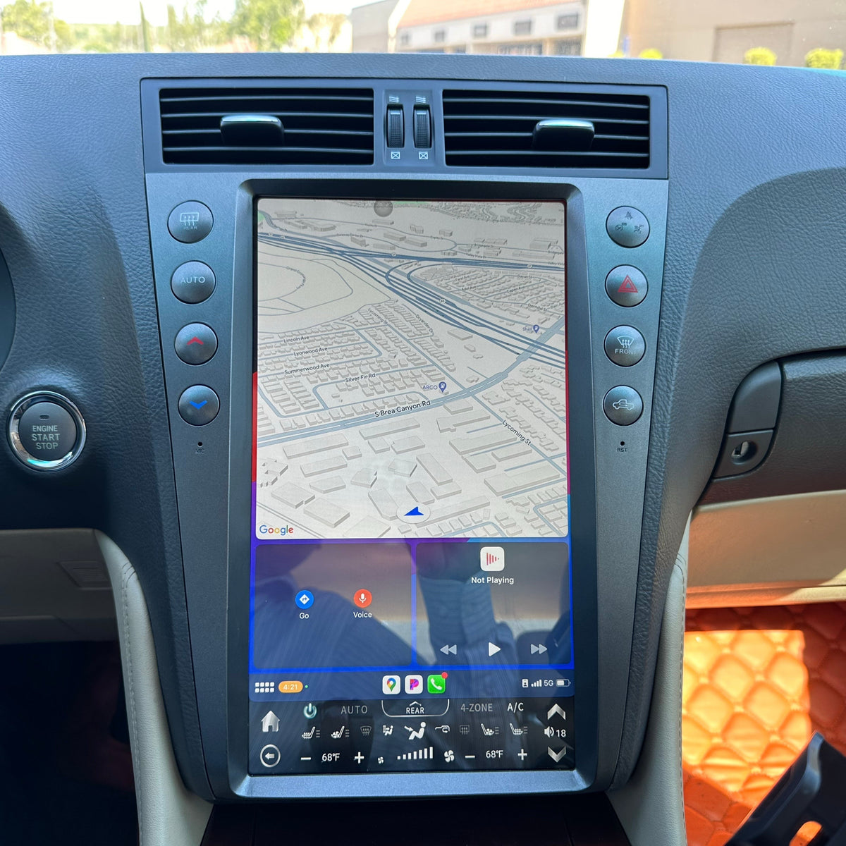 [Open Box] 13.6" Vertical Screen Android 12/13 Fast boot Navigation Radio for Lexus GS 300 350 430 450h 460 2005 - 2011-Phoenix Automotive